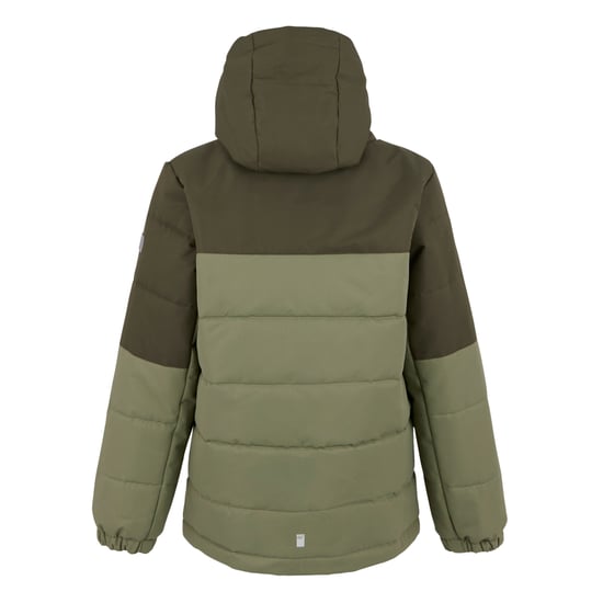 Regatta Lofthouse isolerad jacka för barn/ungdomar (Olive Night/Oil Green/Pumpkin Spice) - Image 2