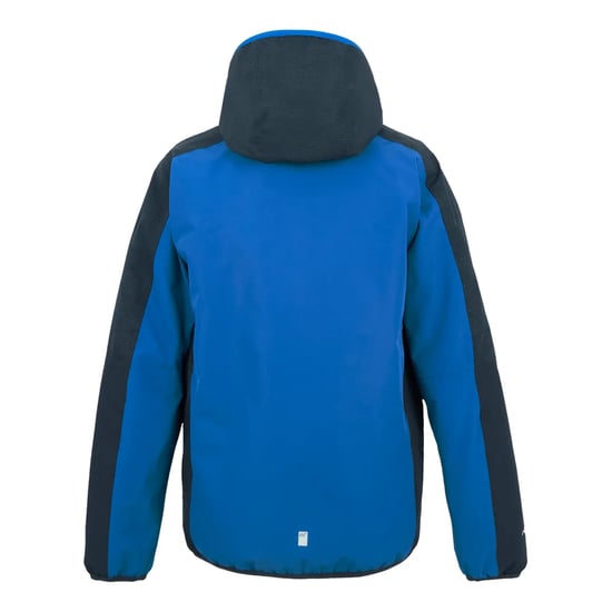 Regatta Volcanics Reflecterende Waterdichte Jas voor Kinderen/Kinderen (Marine/Snorkelblauw) - Image 2