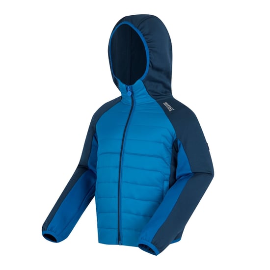 Regatta Kinder/Kids Kielder IX Hybride Jas (Maanlicht Denim/Snorkelblauw) - Image 3