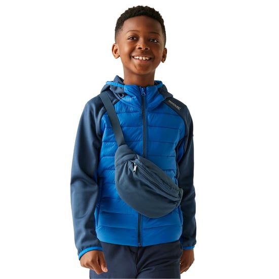Regatta Kinder/Kids Kielder IX Hybride Jas (Maanlicht Denim/Snorkelblauw) - Image 4