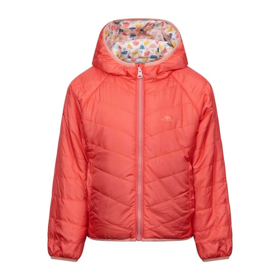 Trespass Kinder/Kinder Dessie Omkeerbaar Gewatteerd Jasje (Zacht oranje) - Image 1