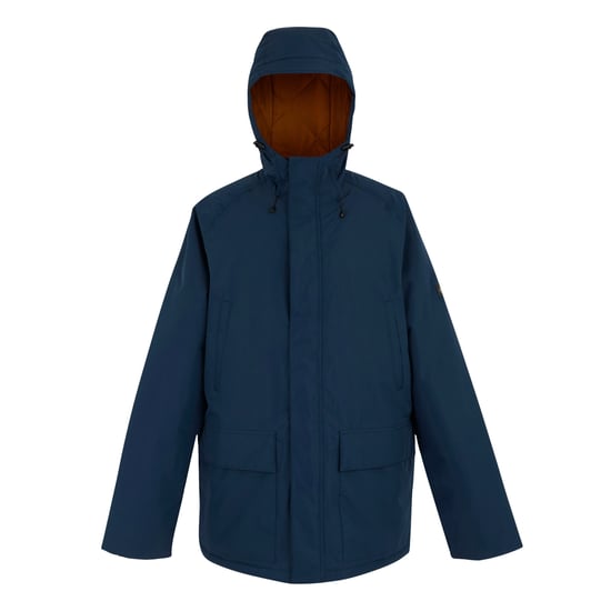 Regatta Heren Savon Geïsoleerde Waterdichte Jas (Marineblauw/Geglazuurde Gember) - Image 1