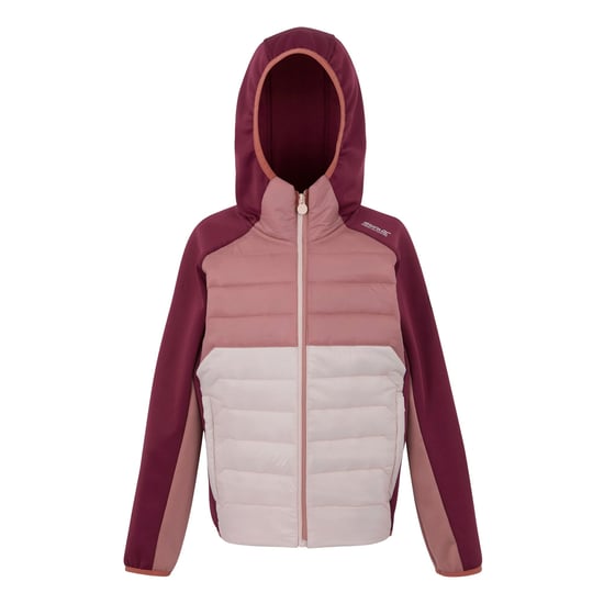 Regatta Childrens/Kids Kielder IX Hybrid Jacket (Dark Pimento/Dusty Rose/Lotus) - Image 1