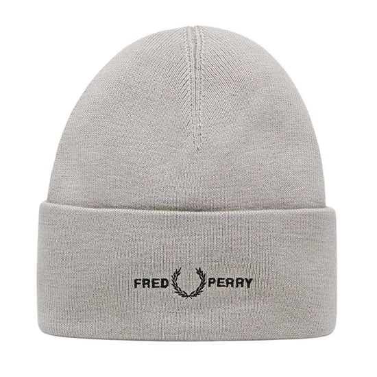 Fred Perry Beanie met grafisch logo voor volwassenen (Beton) - Image 1