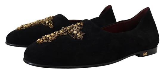 Dolce Gabbana Crossembellished Ballerinaskor - Image 6