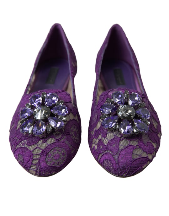 Lace Ballerina Flats met Bloemmotieven - Image 2