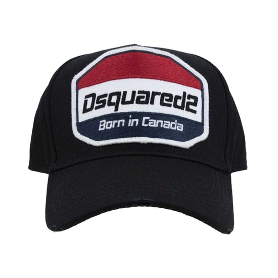 DSquared2 Geboren In Canada Logo Pet (Zwart) - Image 1