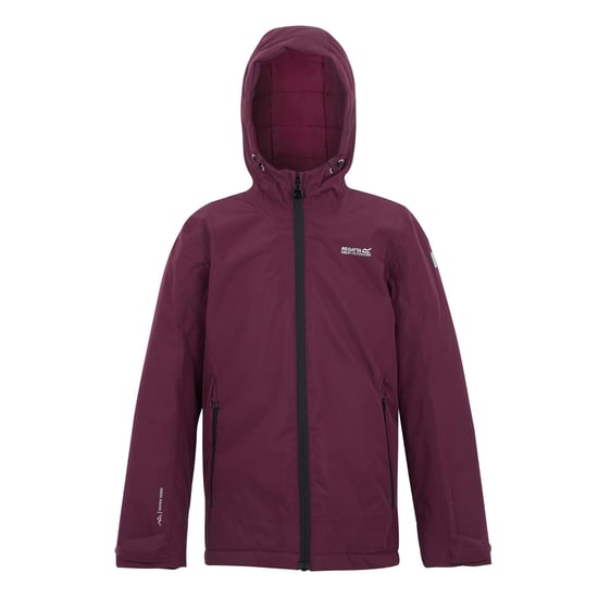 Regatta Frelton Waterdichte Jas voor Kinderen/Kinderen (Vijg/Dark Pimento) - Image 1