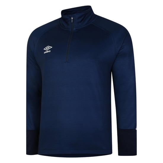 Umbro Childrens/Kids Total Training Quarter Zip Track Top (Vermillion/Biking Red/Black) - Image 1