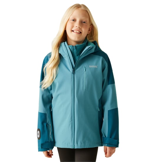 Regatta Meisjes Trekktain 3 in 1 Jas (Marokkaans blauw/Storm blauw) - Image 1