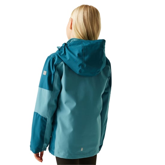Regatta Meisjes Trekktain 3 in 1 Jas (Marokkaans blauw/Storm blauw) - Image 2