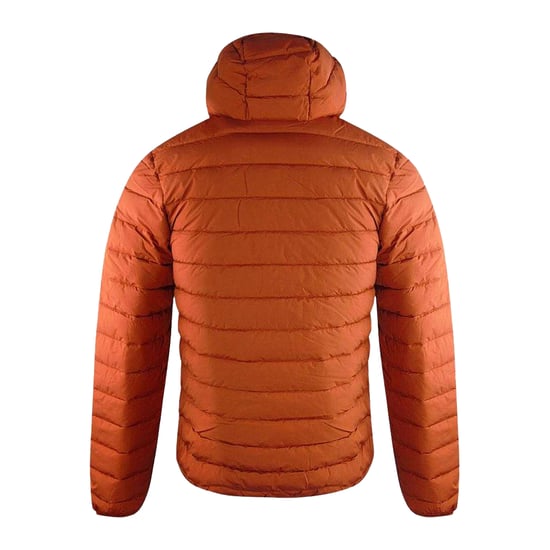 Aquascutum Actieve gewatteerde jas met capuchon voor heren (Roest Oranje) - Image 2