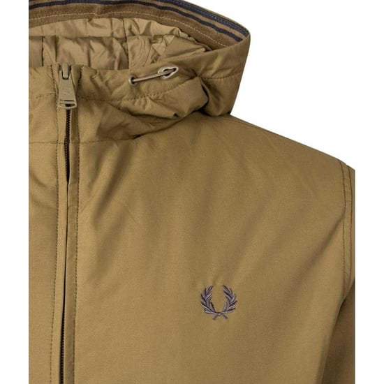 Fred Perry Unisex Adult Brentham Padded Jacket (Brown Stone) - Image 3