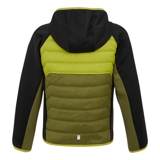 Regatta Childrens/Kids Kielder IX Hybrid Jacket (Nephrite Green/Grenoble Green/Black) - Image 2