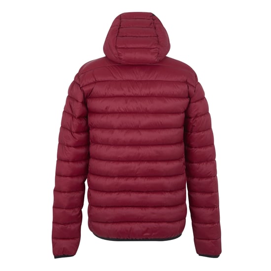 Regatta Mens Marizion Baffled Hooded Padded Jacket (Dark Maroon) - Image 2