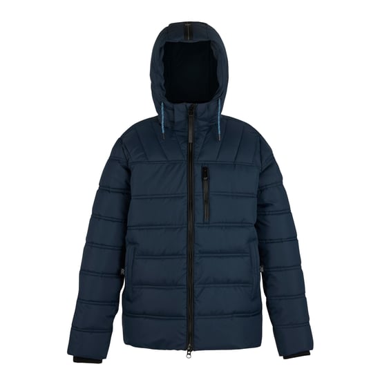 Regatta Mens Leeshaw Padded Jacket (Navy/Spring Lake) - Image 1