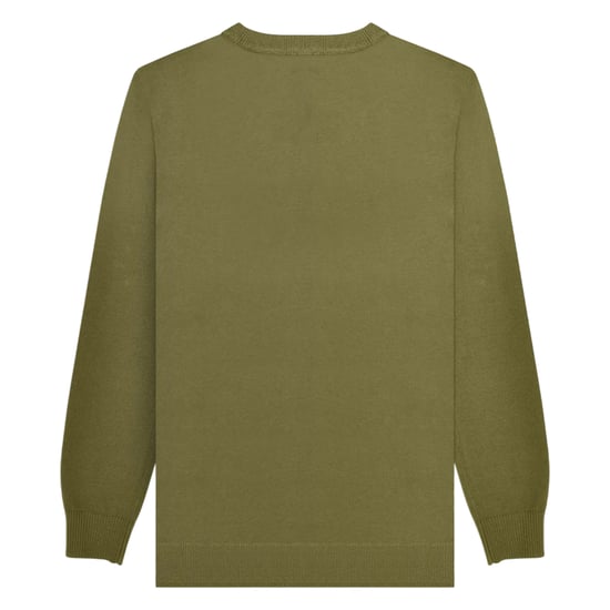 Lambretta Mens AW25 Scooter Christmas Jumper (Khaki) - Image 2