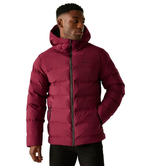 Regatta Mens Altoro Thermal Waterproof Jacket (Dark Maroon) - Image 1