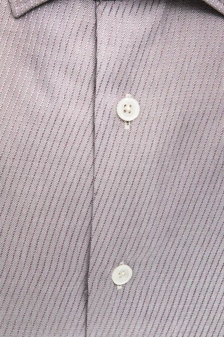 Textured Cotton Dress Shirt - Image 3