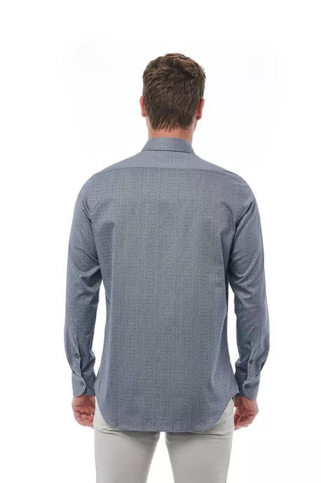 Skjorta med mönster, slim fit - Image 4
