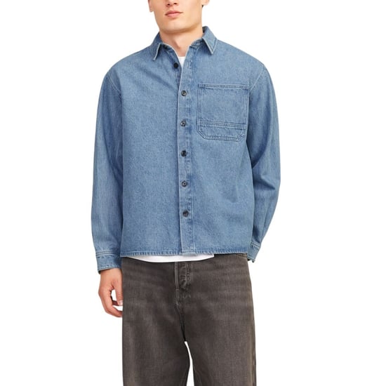 Denim Overhemd Lange Mouw Klassieke Pasvorm - Image 4