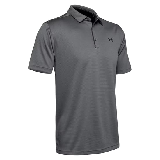 Under Armour Heren Tech Poloshirt (Grafiet/Zwart) - Image 1