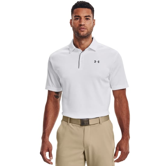 Under Armour Heren Tech Poloshirt (Wit/Grafiet) - Image 3