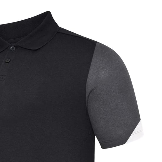 Umbro Heren Total Training Poloshirt (Zwart/Wit/Carbon) - Image 2