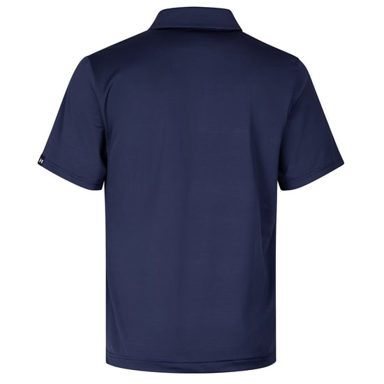 Under Armour Mens Playoff 3.0 Micro-Stripe Polo Shirt (Midnight Navy/White/Midnight Navy) - Image 2