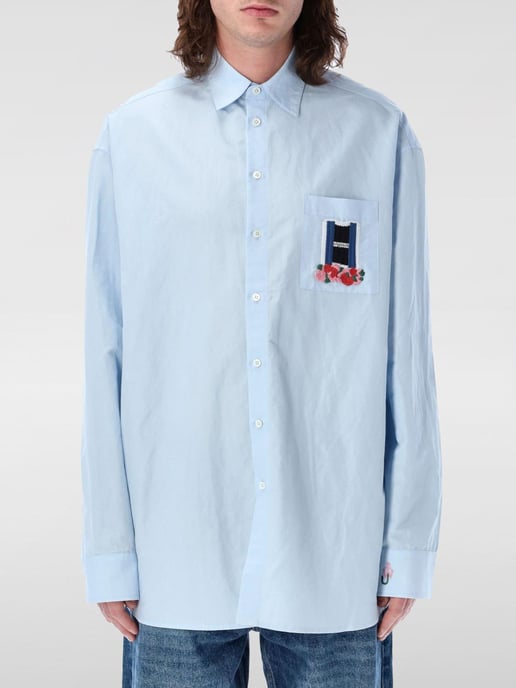 Oversized Geborduurd Poplin Shirt - Image 1