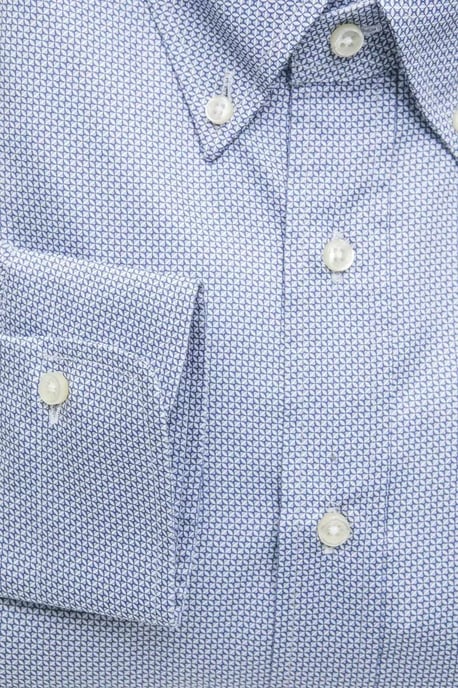 Dress Shirt Minigrid Long Sleeve - Image 4