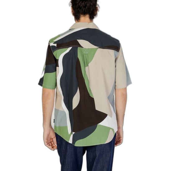 Abstract Print Short Sleeve Shirt - Image 2