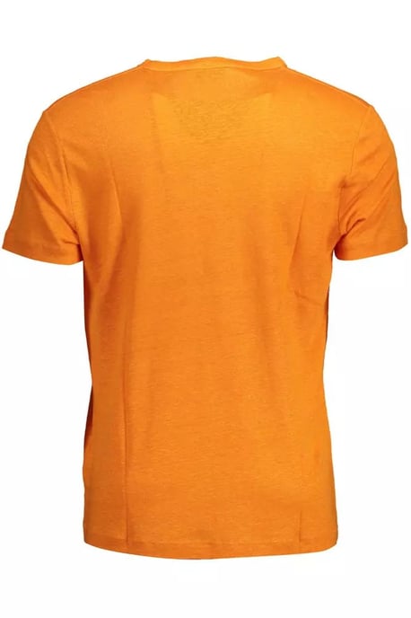 Linnen Korte Mouw Crew Neck T-shirt - Image 2