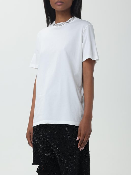 Kristallen decoratieve hals T-shirt - Image 4