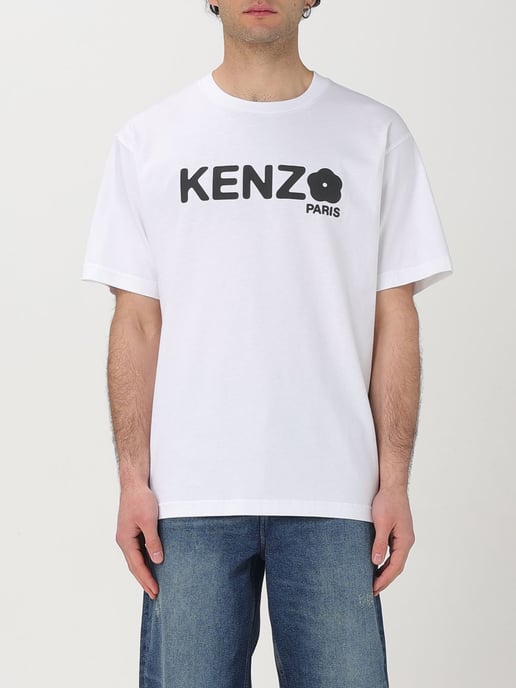 Kenzo Paris Blomlogga T-shirt - Image 1