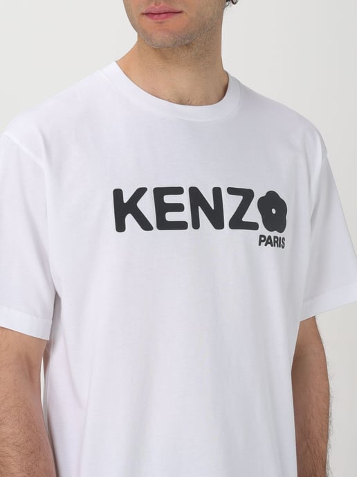 Kenzo Paris Blomlogga T-shirt - Image 4