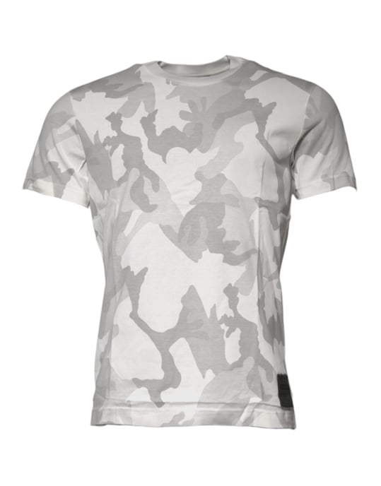 Kamouflage T-shirt med kort ärm - Image 1
