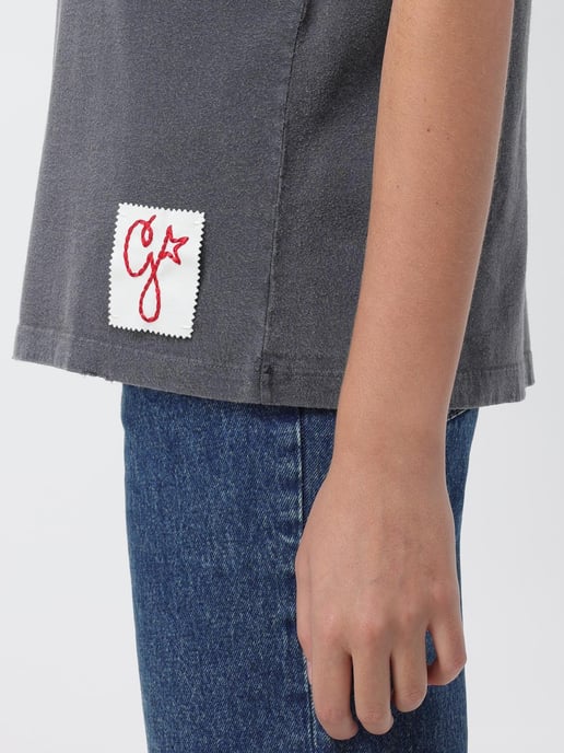 T-shirt met versierde halslijn - Image 5
