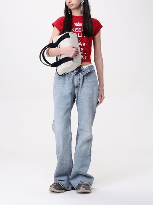 Houd Kalm T-shirt Rood Korte Mouwen - Image 2