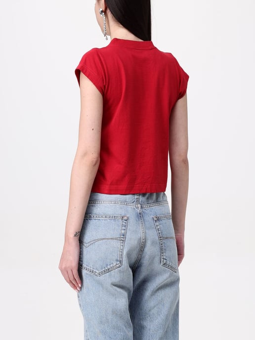 Houd Kalm T-shirt Rood Korte Mouwen - Image 3