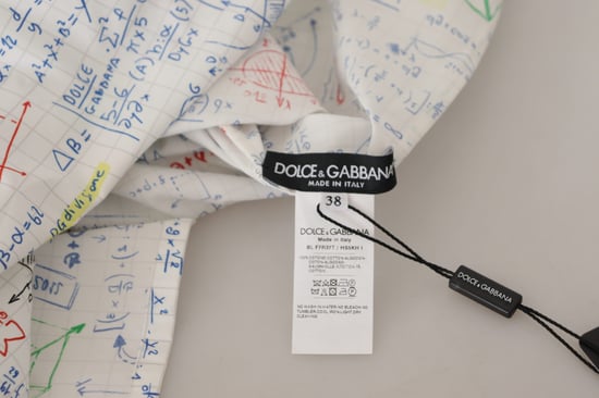 Dolce Gabbana Math Print Tshirt - Image 6