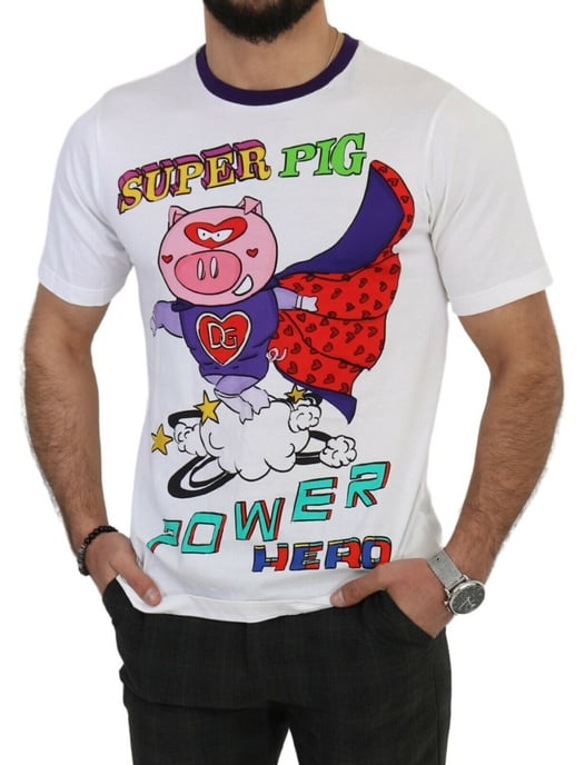 Super Pig Kraft Hjälte T-shirt - Image 5