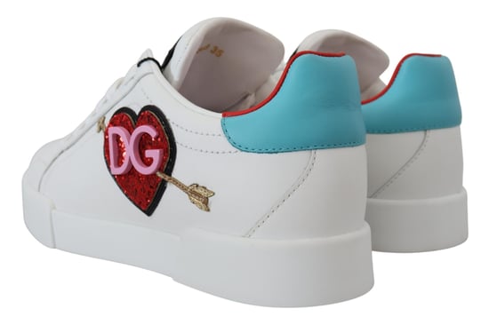 Dolce Gabbana Sneakers Hjärta Dg La10093 - Image 3