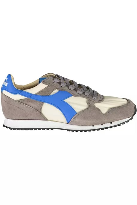 N9000 Suède Sneakers Grijs-Witblauw - Image 1