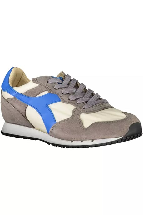 N9000 Suède Sneakers Grijs-Witblauw - Image 2