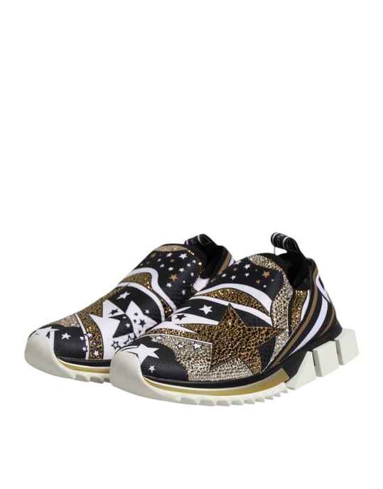 Stjärnmönstrade Slipon Sneakers - Image 4