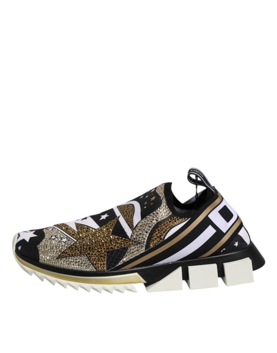 Stjärnmönstrade Slipon Sneakers - Image 6