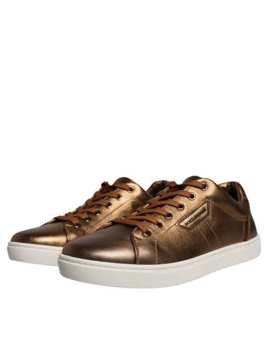 Leather Low Top Sneakers - Image 3