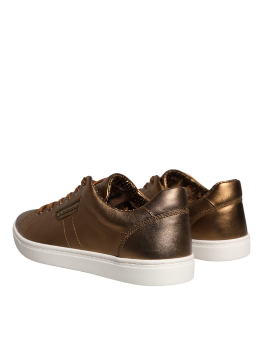 Leather Low Top Sneakers - Image 4