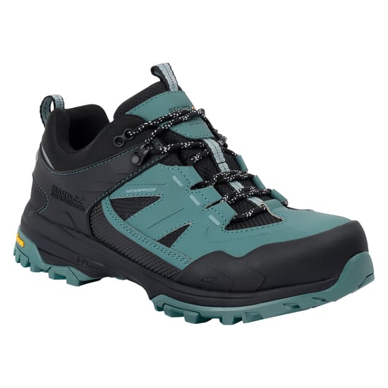 Regatta Dames/Dames Regen Laag Loopschoenen (Vuren Groen/Zwart) - Image 3
